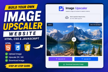 Build your own image upscaler