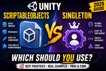 Unity ScriptableObjects vs Singleton