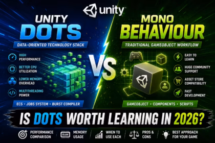 Unity programming paradigms DOTS vs Mono