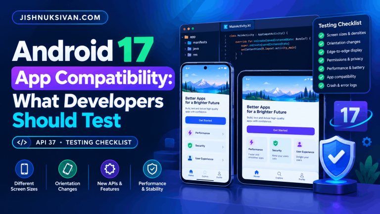 Android 17 App Compatibility Checklist